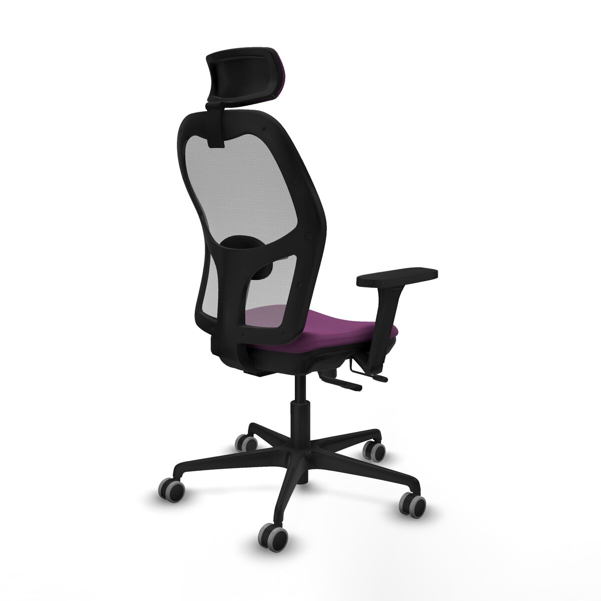 Silla de Oficina con Cabecero Jorquera Piqueras y Crespo 3D036G2 Morado
