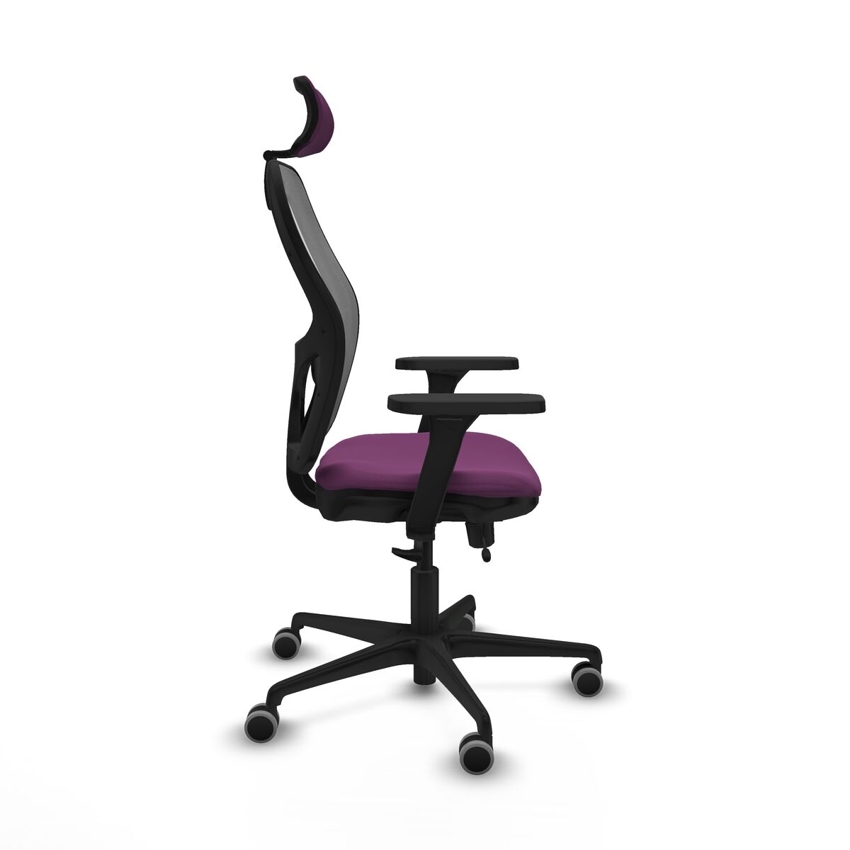 Silla de Oficina con Cabecero Jorquera Piqueras y Crespo 3D036G2 Morado