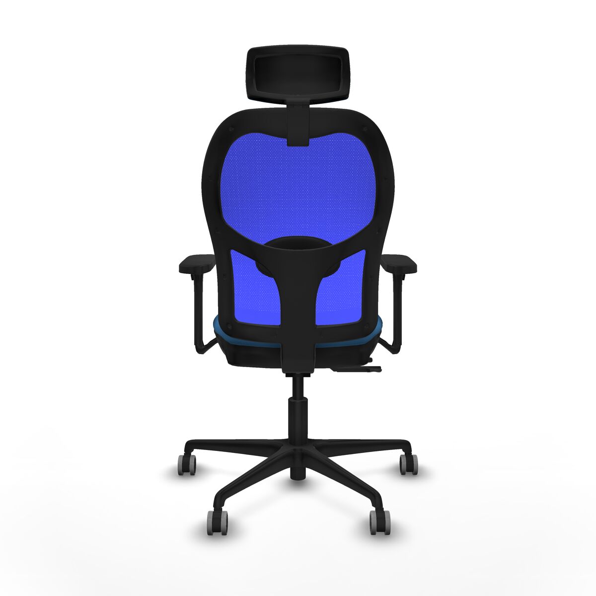 Silla de Oficina con Cabecero Jorquera Piqueras y Crespo 3D036G2 Azul claro