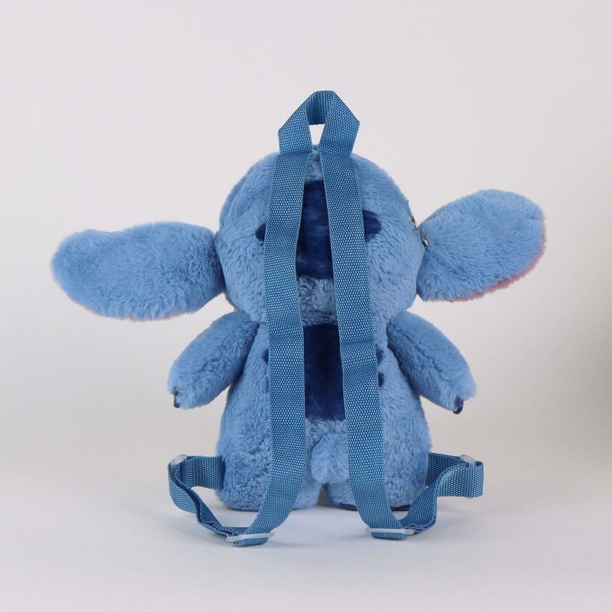 Mochila Infantil 3D Stitch Azul 17 x 30 x 11 cm