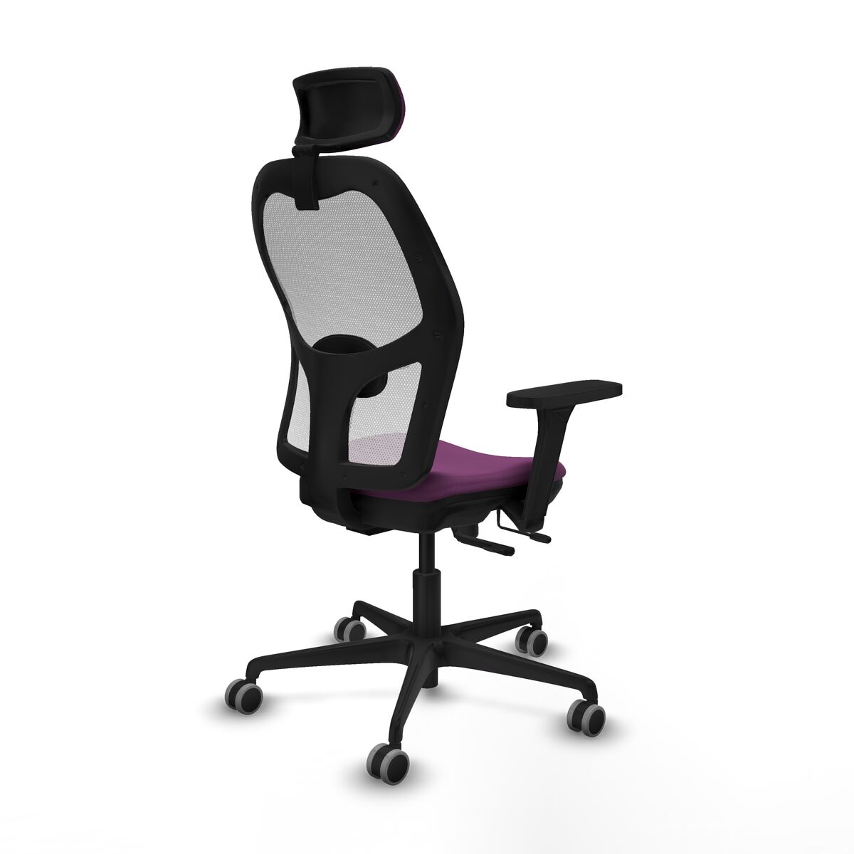 Silla de Oficina con Cabecero Jorquera Piqueras y Crespo 3D036G2 Morado