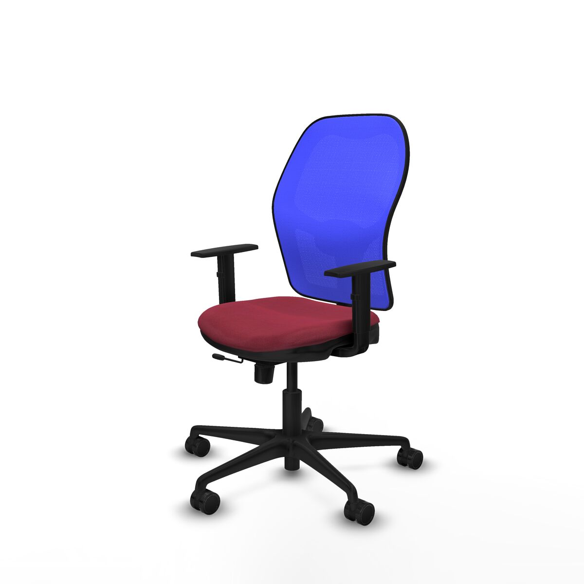 Silla de Oficina Jorquera Piqueras y Crespo 1D036N0 Granate