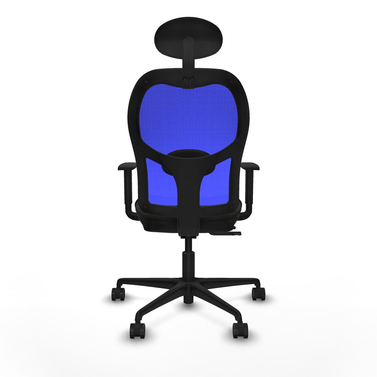 Silla de Oficina con Cabecero Jorquera Piqueras y Crespo 1D036N1 Negro