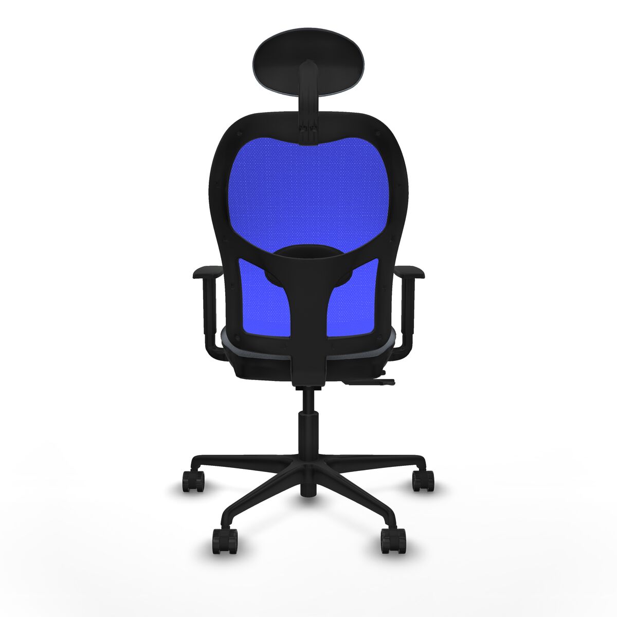 Silla de Oficina con Cabecero Jorquera Piqueras y Crespo 1D036N1 Gris