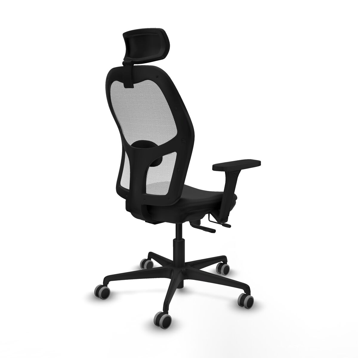 Silla de Oficina con Cabecero Jorquera Piqueras y Crespo 3D036G2 Negro