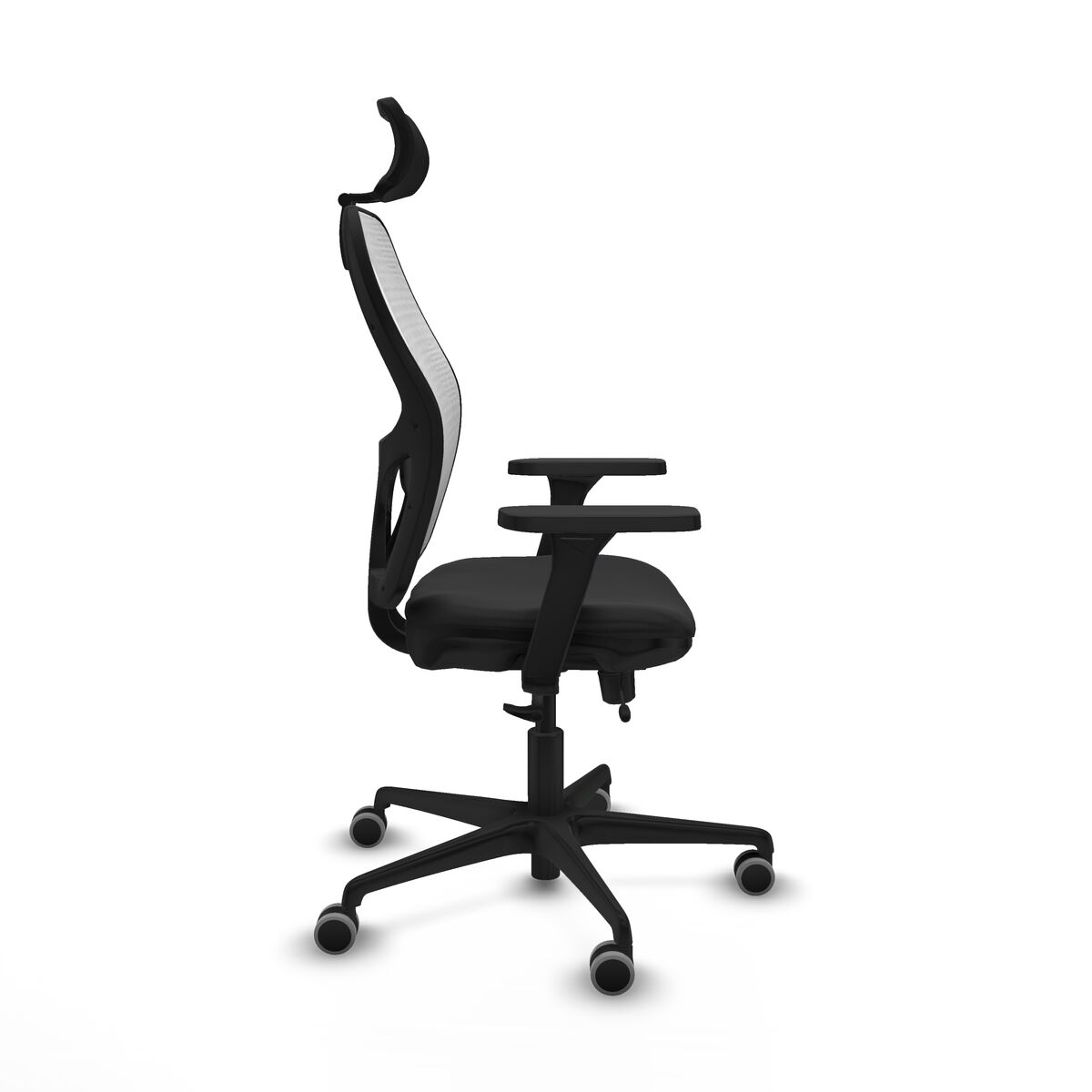 Silla de Oficina con Cabecero Jorquera Piqueras y Crespo 3D036G2 Negro