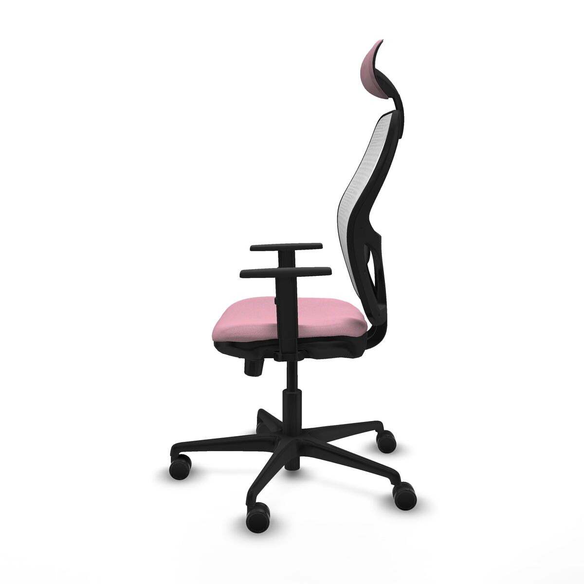Silla de Oficina con Cabecero Jorquera Piqueras y Crespo 1D036N1 Rosa