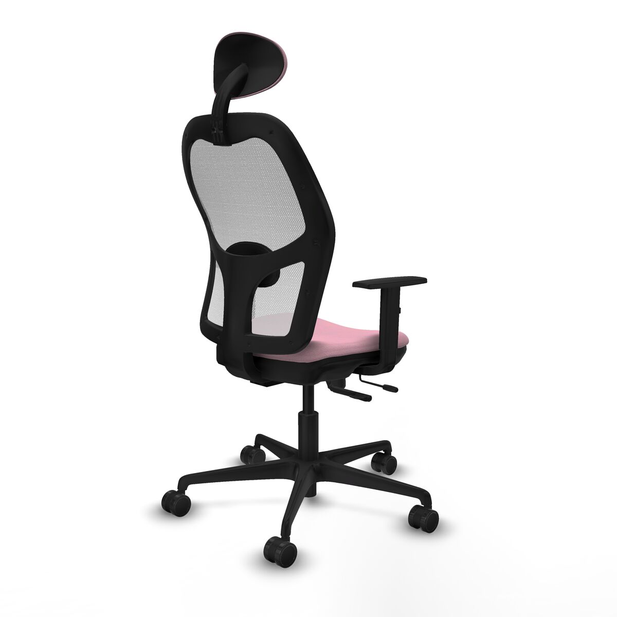 Silla de Oficina con Cabecero Jorquera Piqueras y Crespo 1D036N1 Rosa