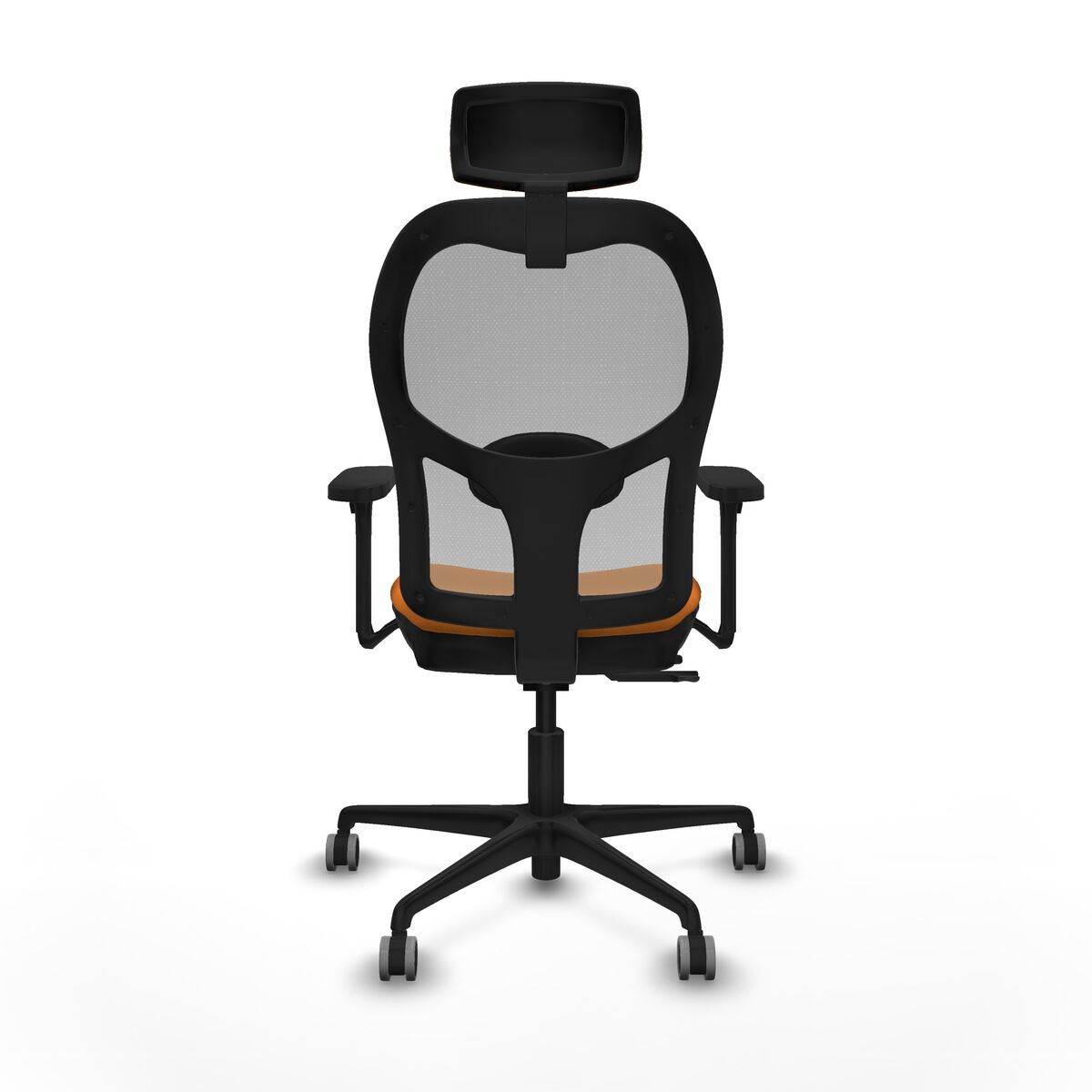 Silla de Oficina con Cabecero Jorquera Piqueras y Crespo 3D036G2 Naranja