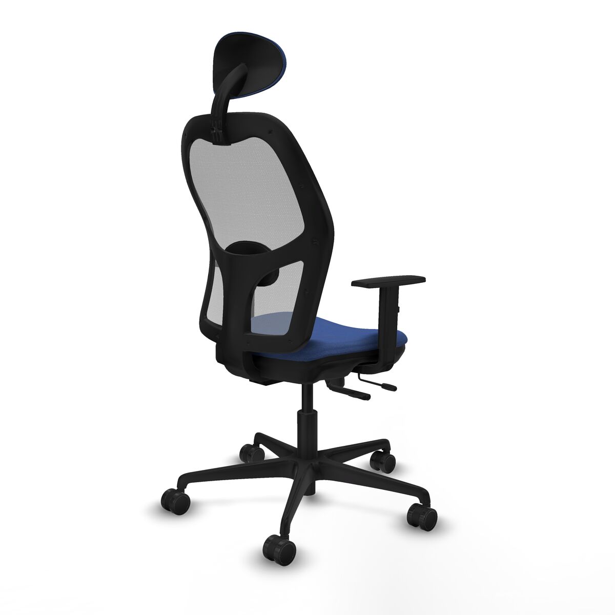 Silla de Oficina con Cabecero Jorquera Piqueras y Crespo 1D036N1 Azul marino