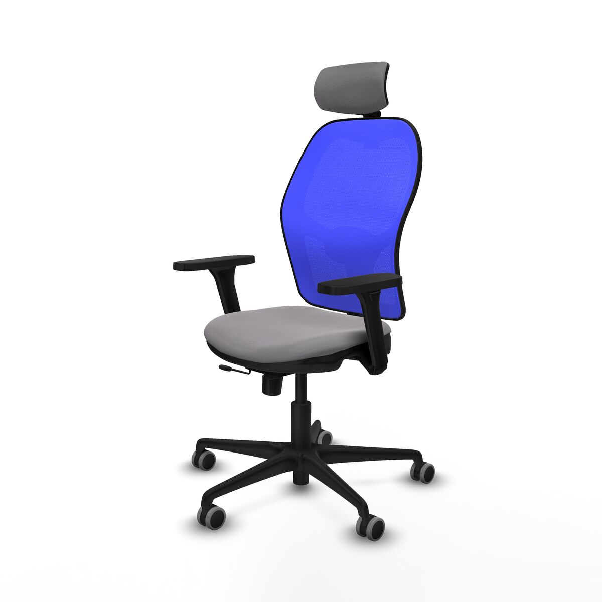 Silla de Oficina con Cabecero Jorquera Piqueras y Crespo 3D036G2 Gris