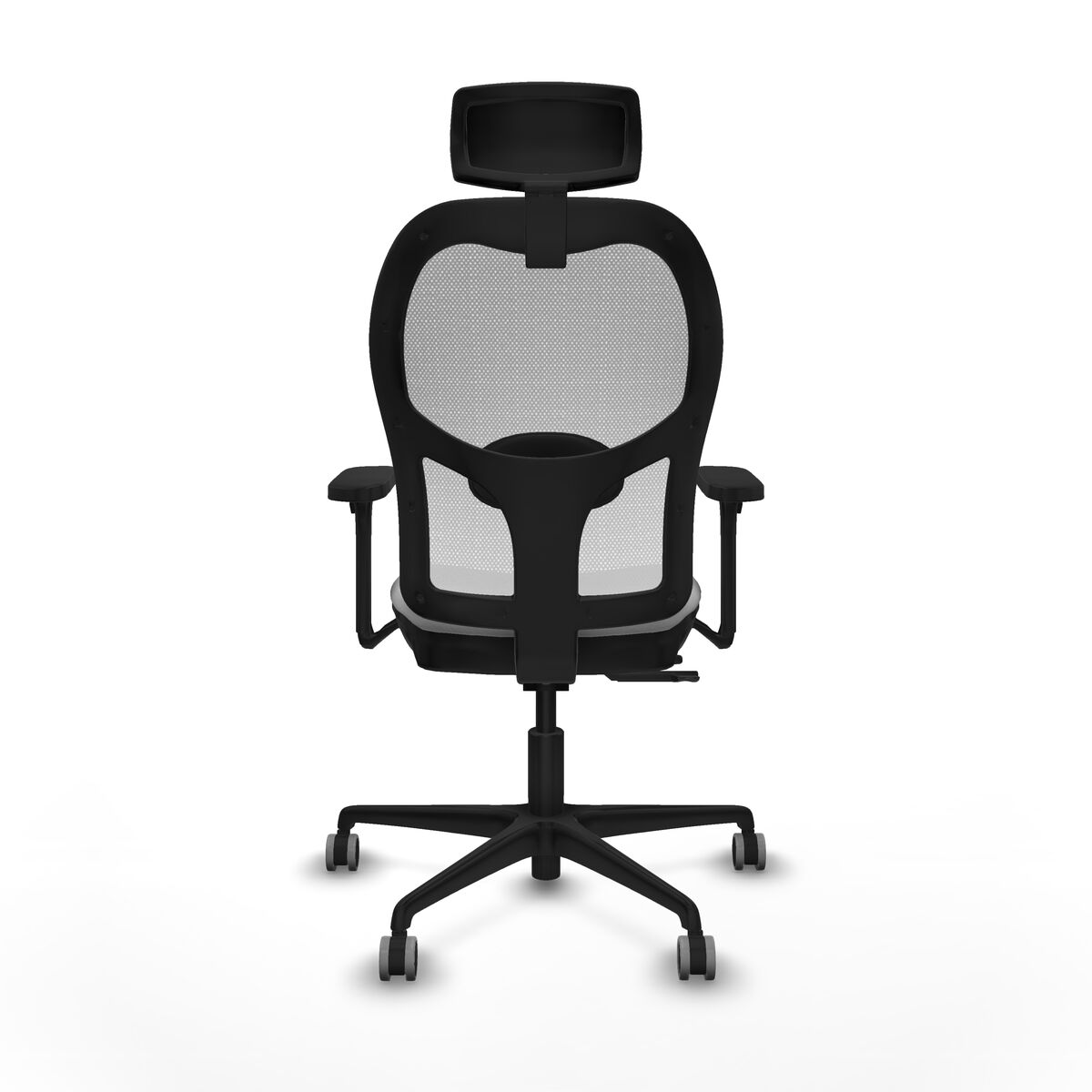 Silla de Oficina con Cabecero Jorquera Piqueras y Crespo 3D036G2 Gris claro