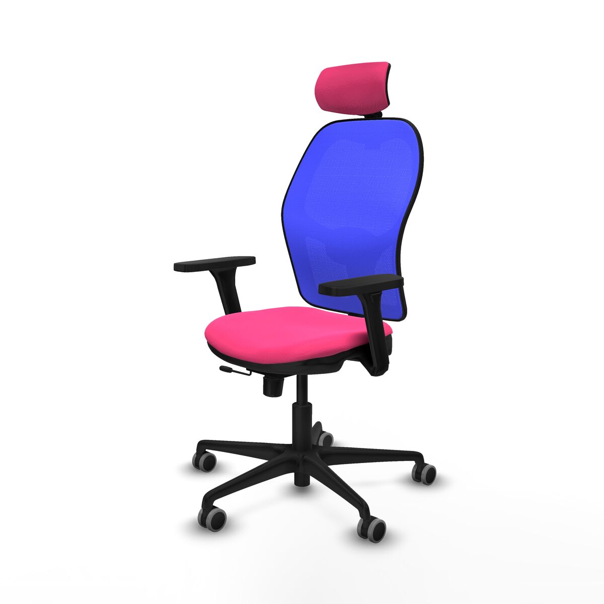 Silla de Oficina con Cabecero Jorquera Piqueras y Crespo 3D036G2 Rosa