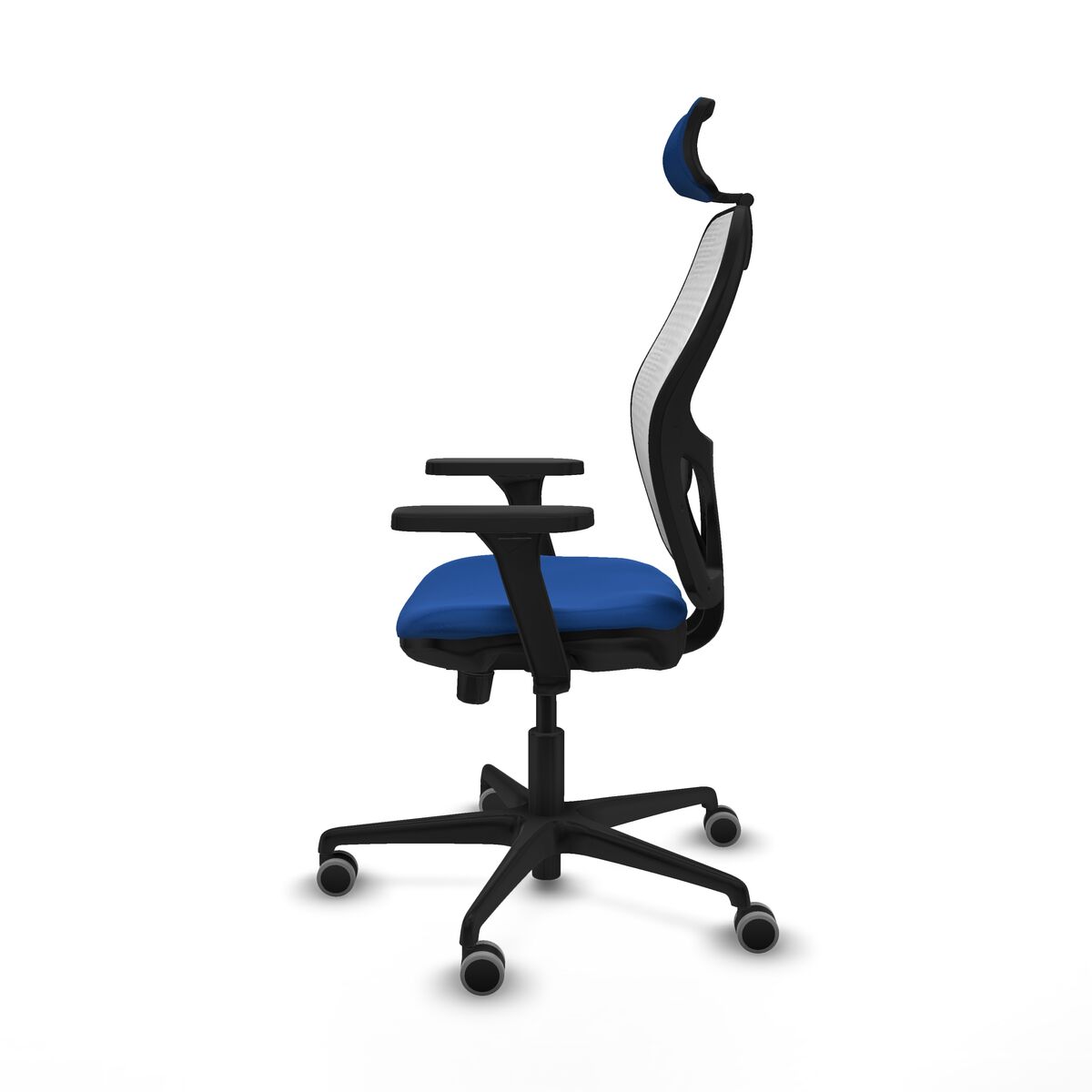Silla de Oficina con Cabecero Jorquera Piqueras y Crespo 3D036G2 Azul