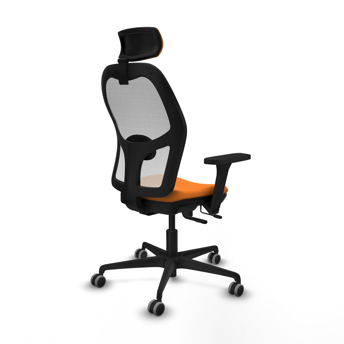 Silla de Oficina con Cabecero Jorquera Piqueras y Crespo 3D036G2 Naranja
