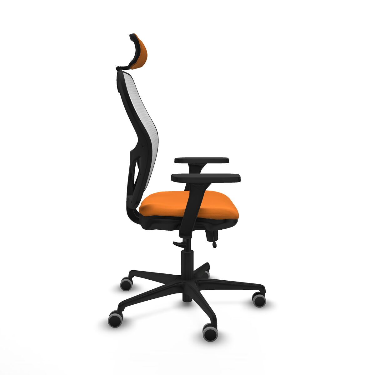 Silla de Oficina con Cabecero Jorquera Piqueras y Crespo 3D036G2 Naranja