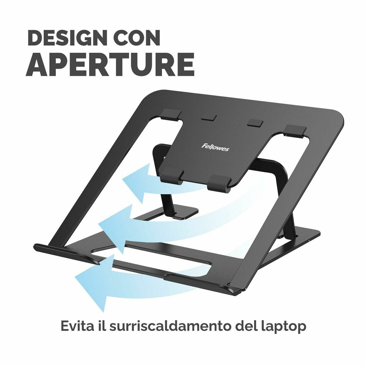 Soporte para Portátil Plegable y Regulable Fellowes Alumia