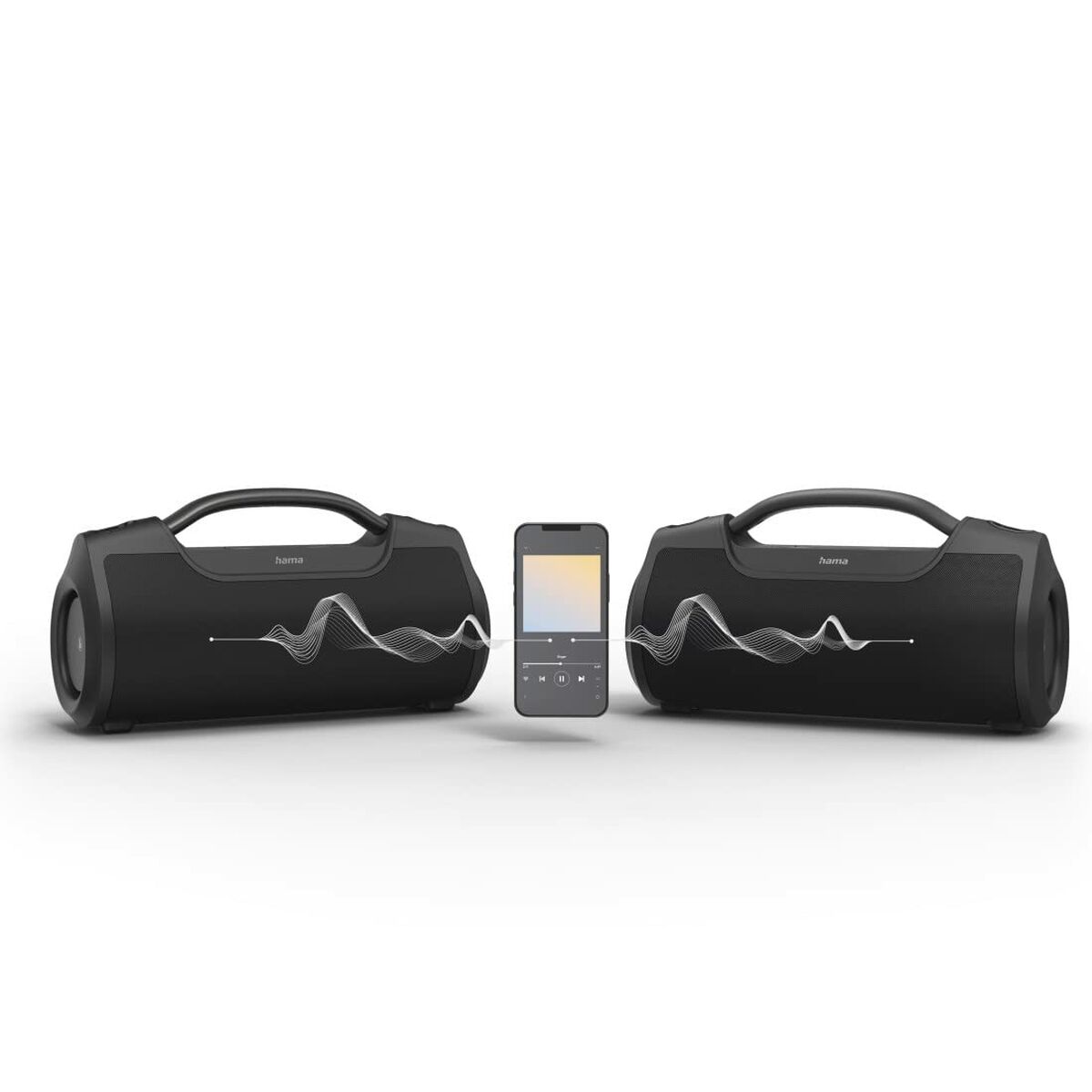 Altavoz Bluetooth Portátil Hama 00188217 Negro 60 W