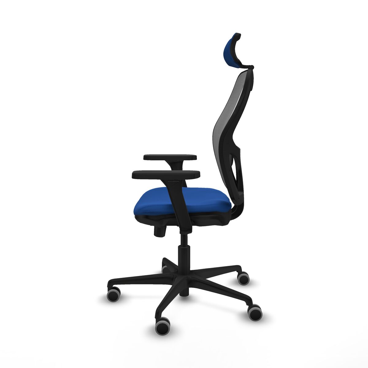 Silla de Oficina con Cabecero Jorquera Piqueras y Crespo 3D036G2 Azul