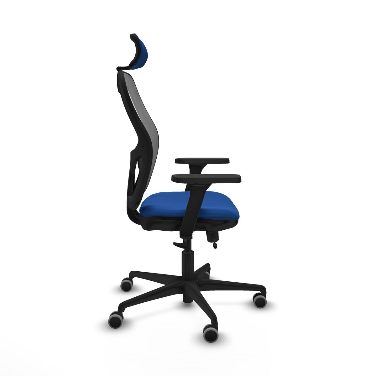Silla de Oficina con Cabecero Jorquera Piqueras y Crespo 3D036G2 Azul