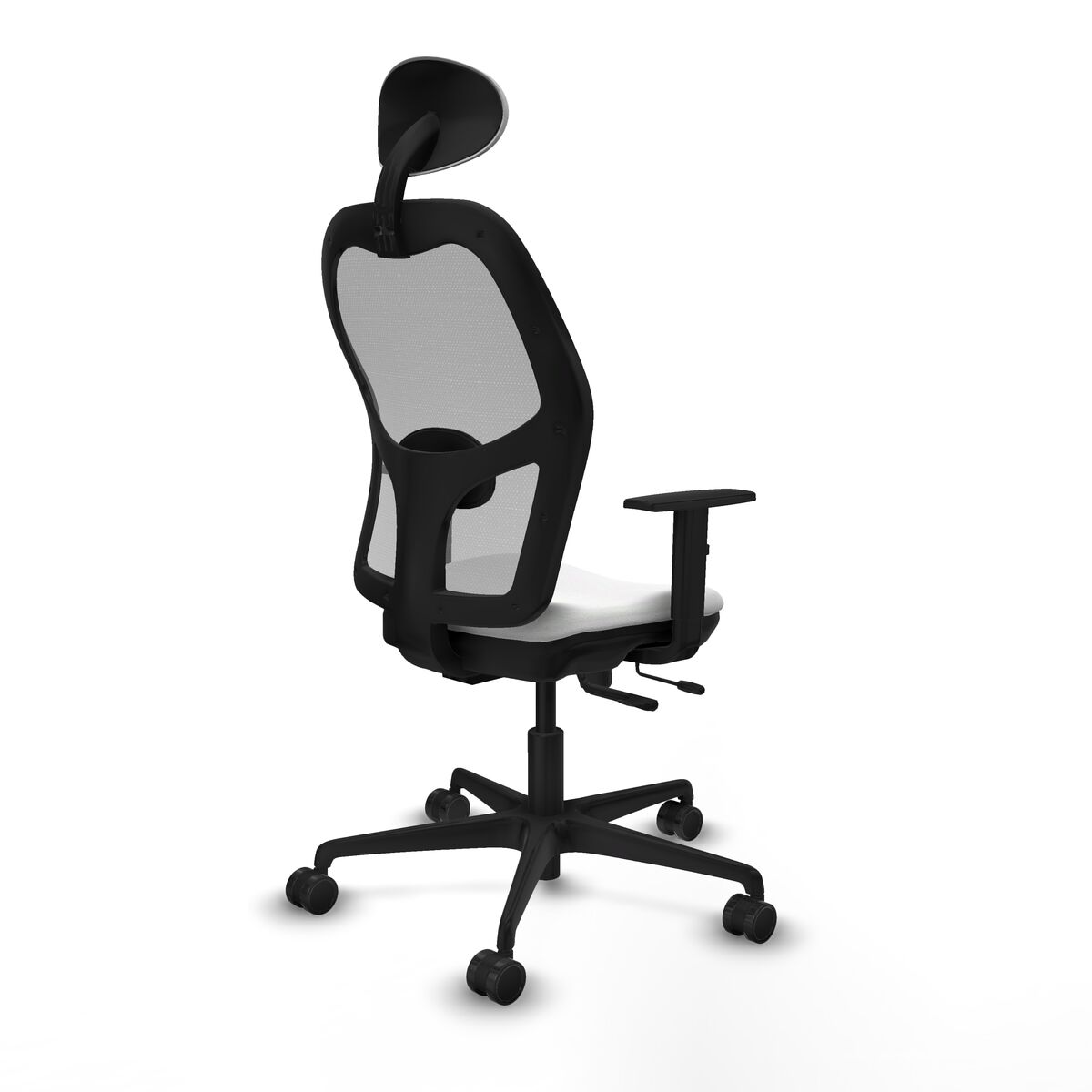 Silla de Oficina con Cabecero Jorquera Piqueras y Crespo 1D036N1 Blanco