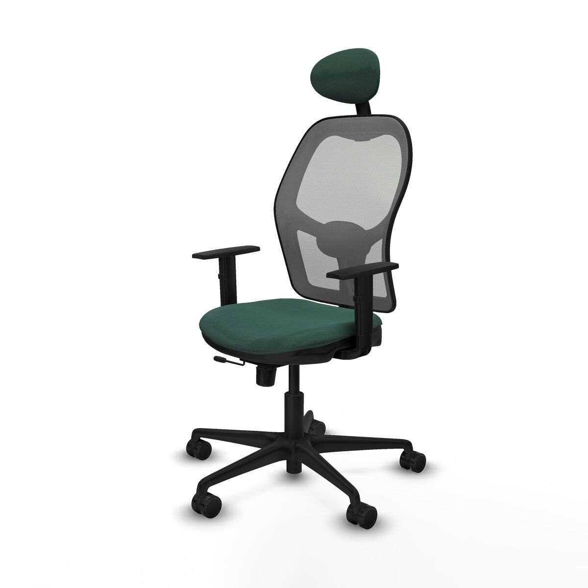 Silla de Oficina con Cabecero Jorquera Piqueras y Crespo 1D036N1 Verde