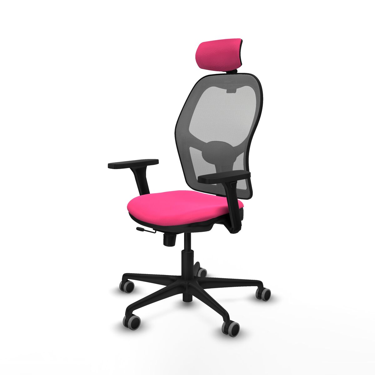 Silla de Oficina con Cabecero Jorquera Piqueras y Crespo 3D036G2 Rosa