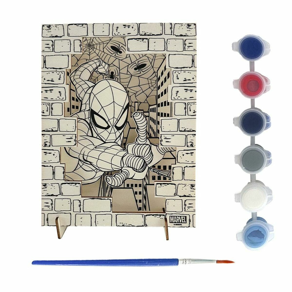 Set de Manualidades Spider-Man Madera