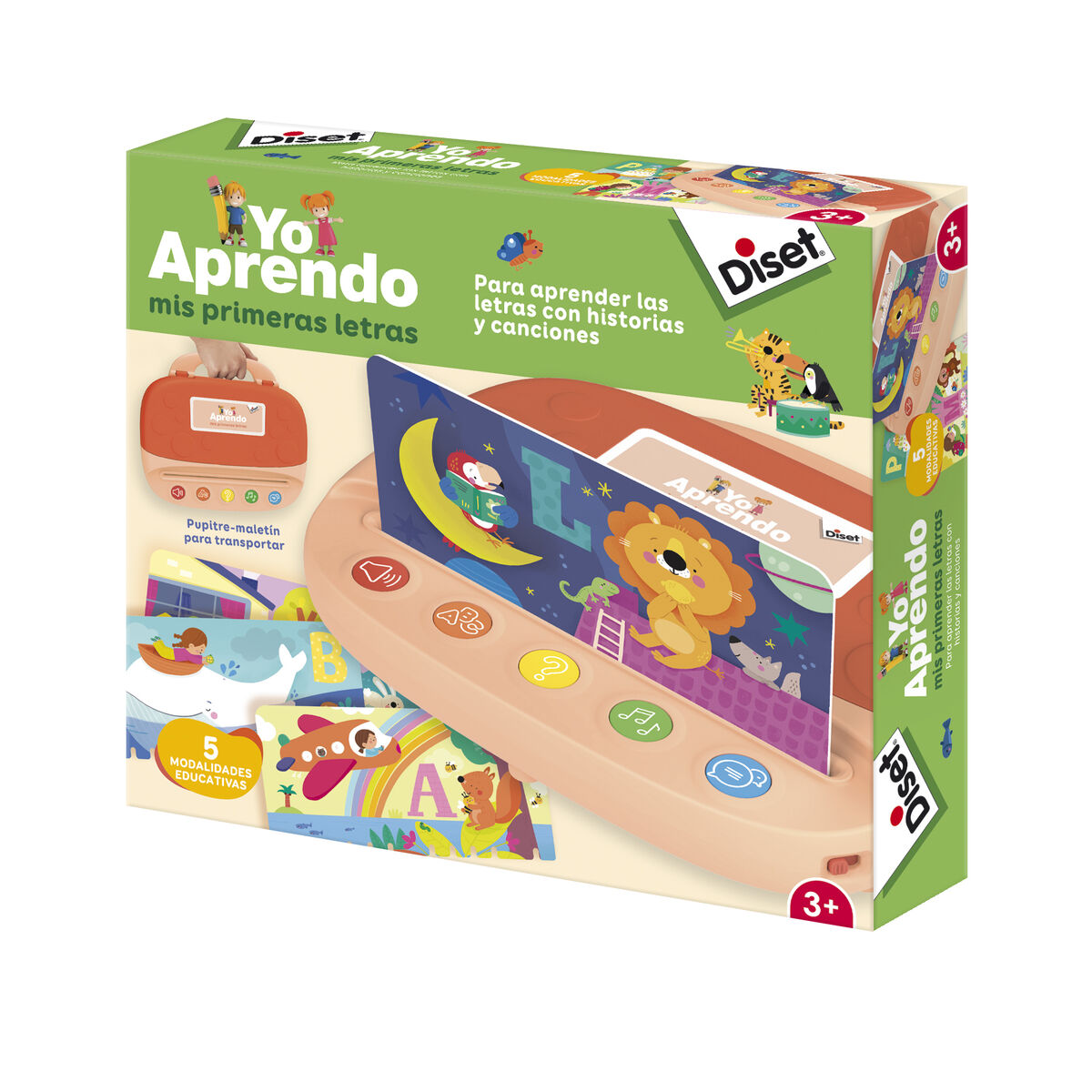 Juego de Plastilina Diset Multicolor 798 g 5 Piezas