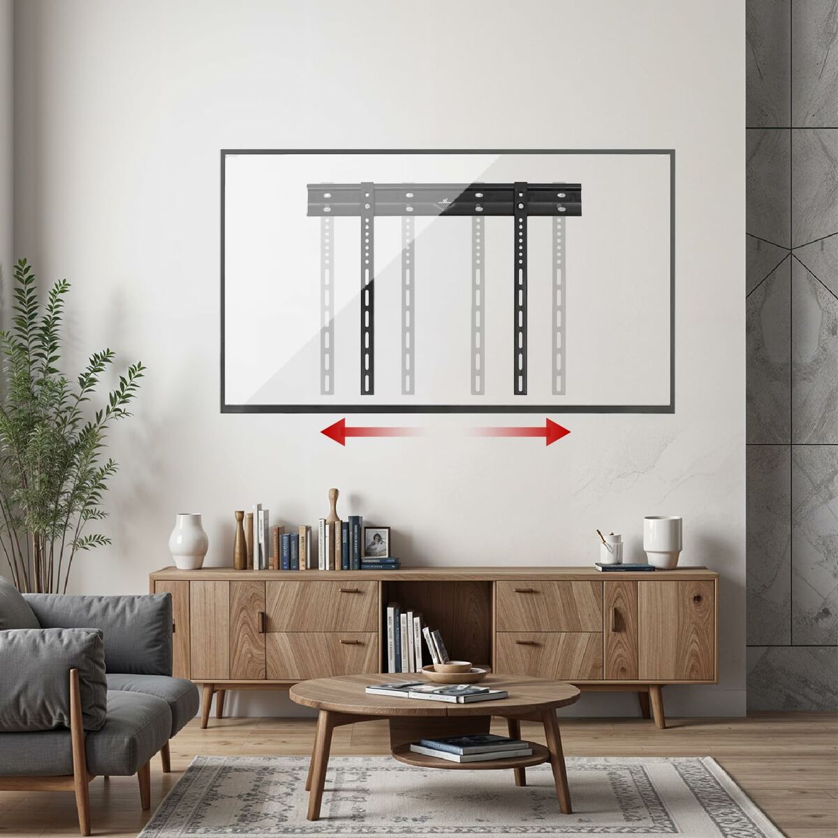 Soporte de Mesa para Pantalla MacLean MC-123