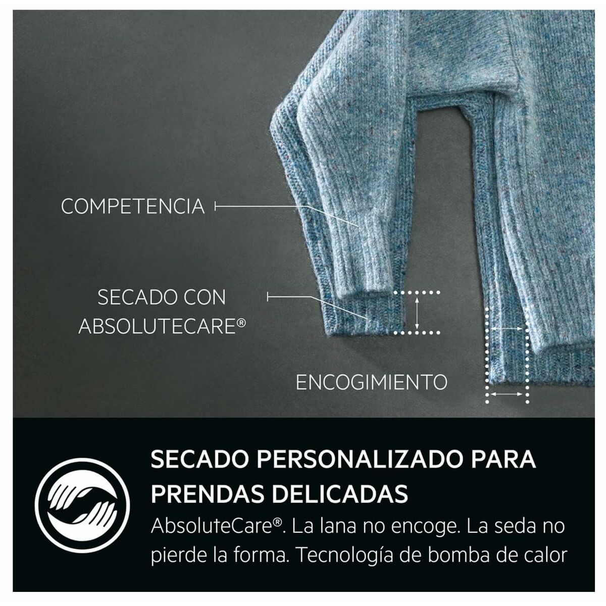 Secadora de condensación AEG TR818A4OB