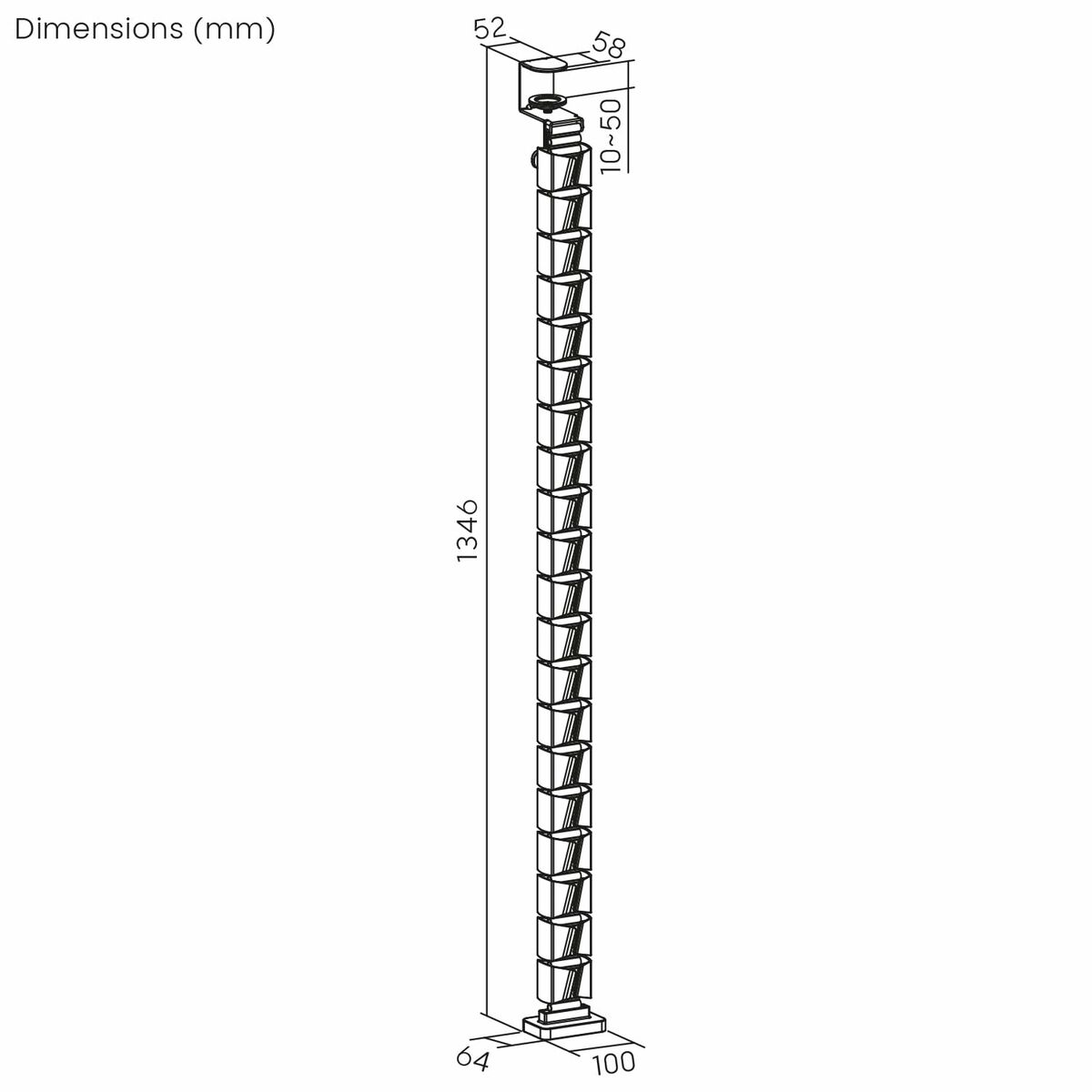 Organizador de Cables Nano RS RS125