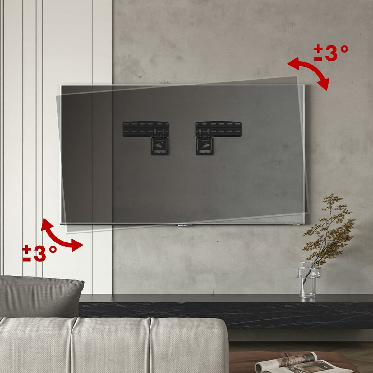 Soporte de Mesa para Pantalla MacLean MC-806 N