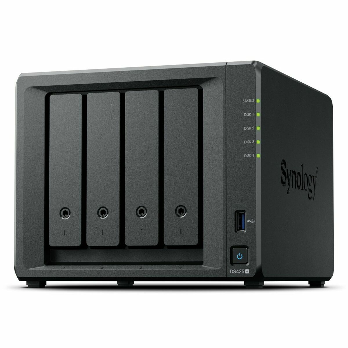 Almacenamiento en Red NAS Synology DS425+ Negro Intel Celeron J4125