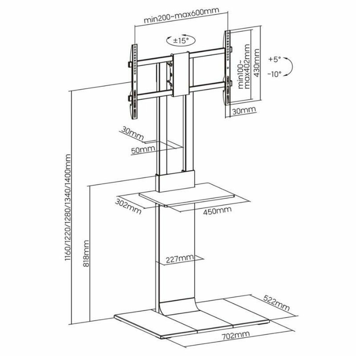 Soporte TV Aisens FT86TSE-399