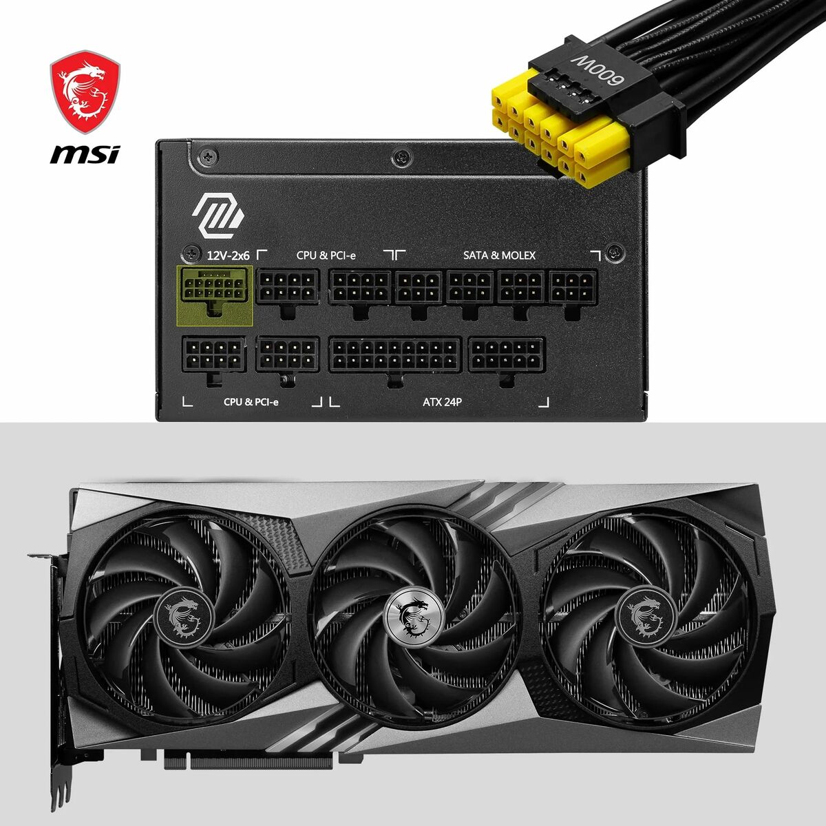 Fuente de Alimentación MSI 306-7ZP9B11-CE0 1000 W ATX 80 Plus Gold