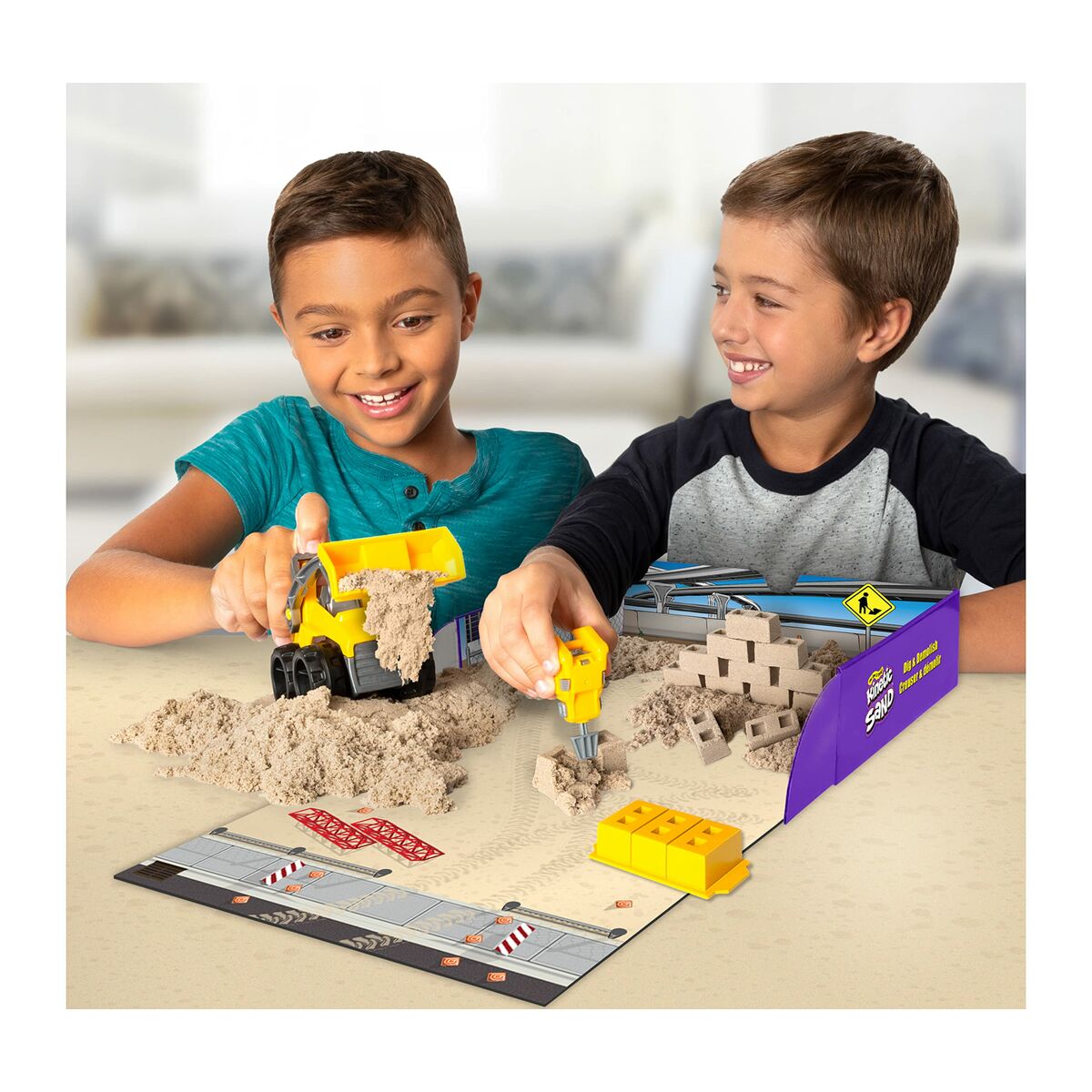 Juego de Plastilina Kinetic Sand Fast & Furious