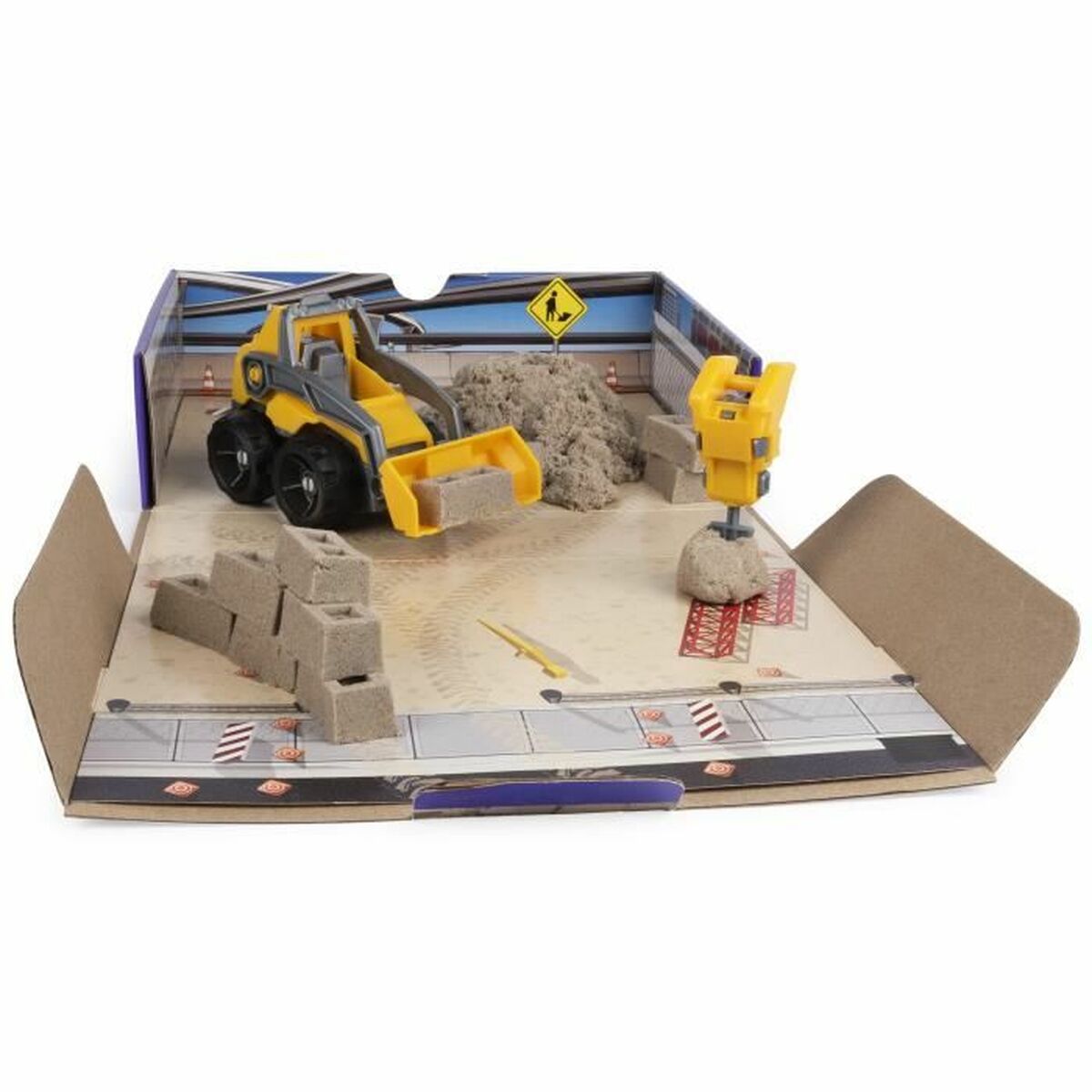 Juego de Plastilina Kinetic Sand Fast & Furious