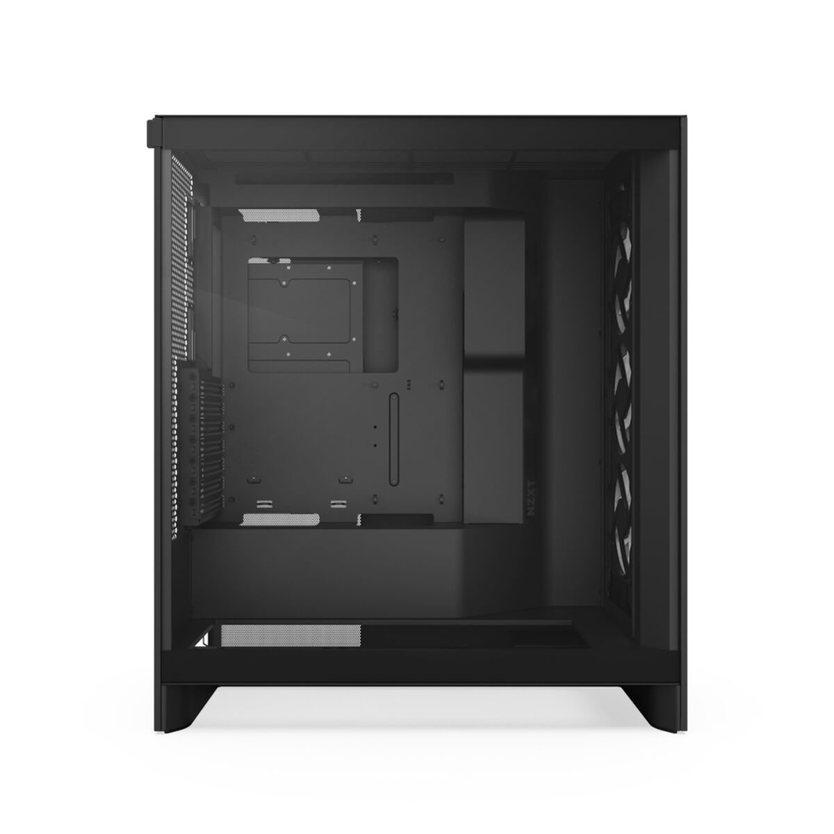 Caja Semitorre ATX NZXT H7 Flow RGB Midi Negro