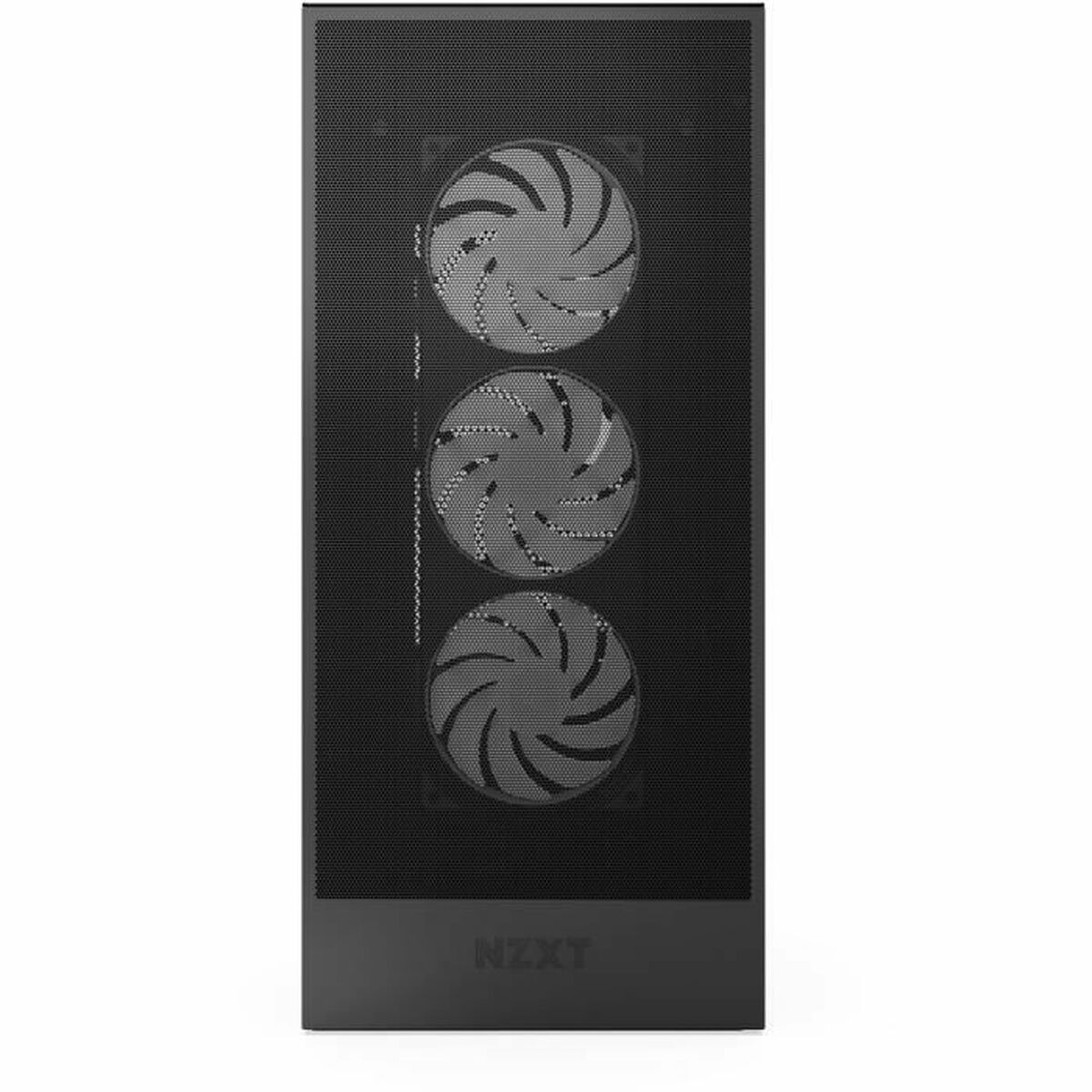 Caja Semitorre ATX NZXT H7 Flow RGB Midi Negro