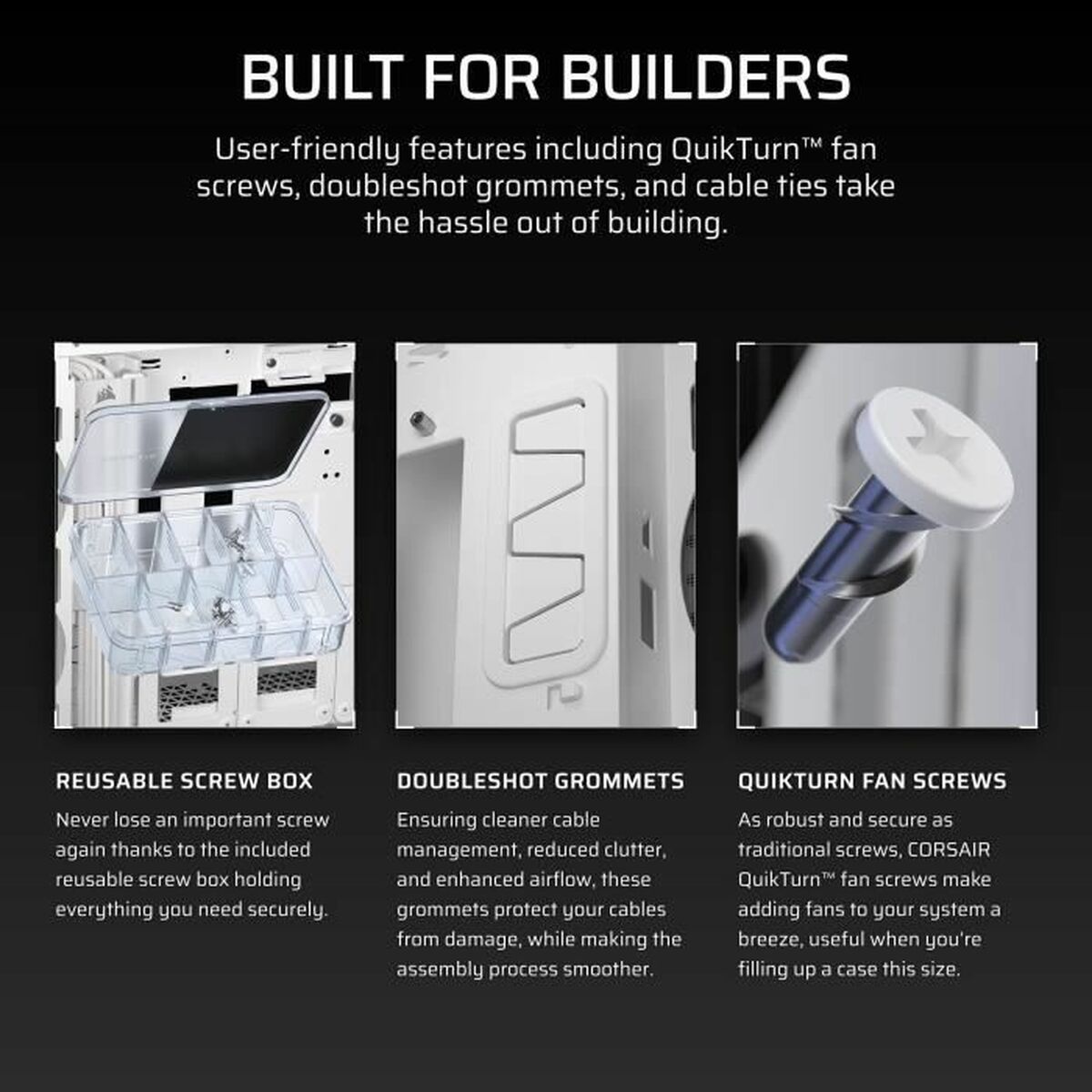 Caja Semitorre ATX Corsair CC-9011301-WW Blanco