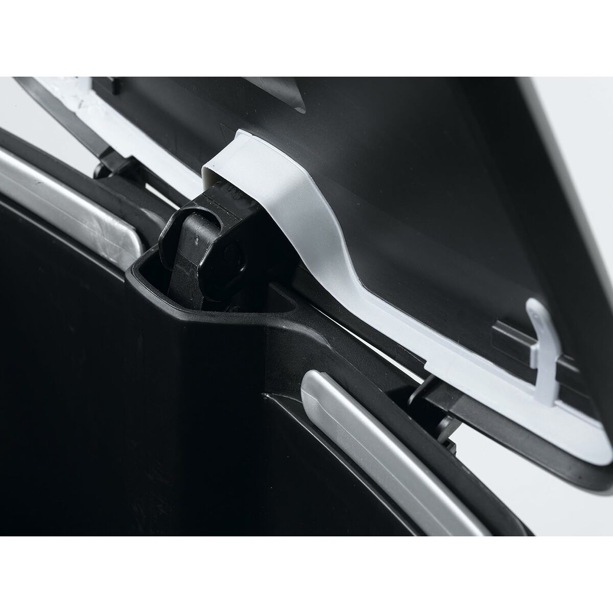 Cubo de basura Curver CEN-45916 Plateado Metal 50 L