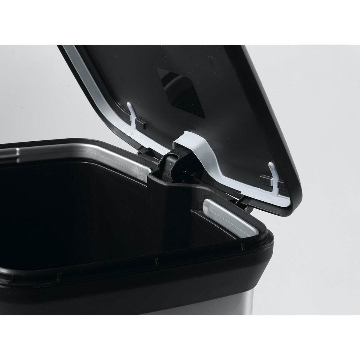 Cubo de basura Curver CEN-45916 Plateado Metal 50 L