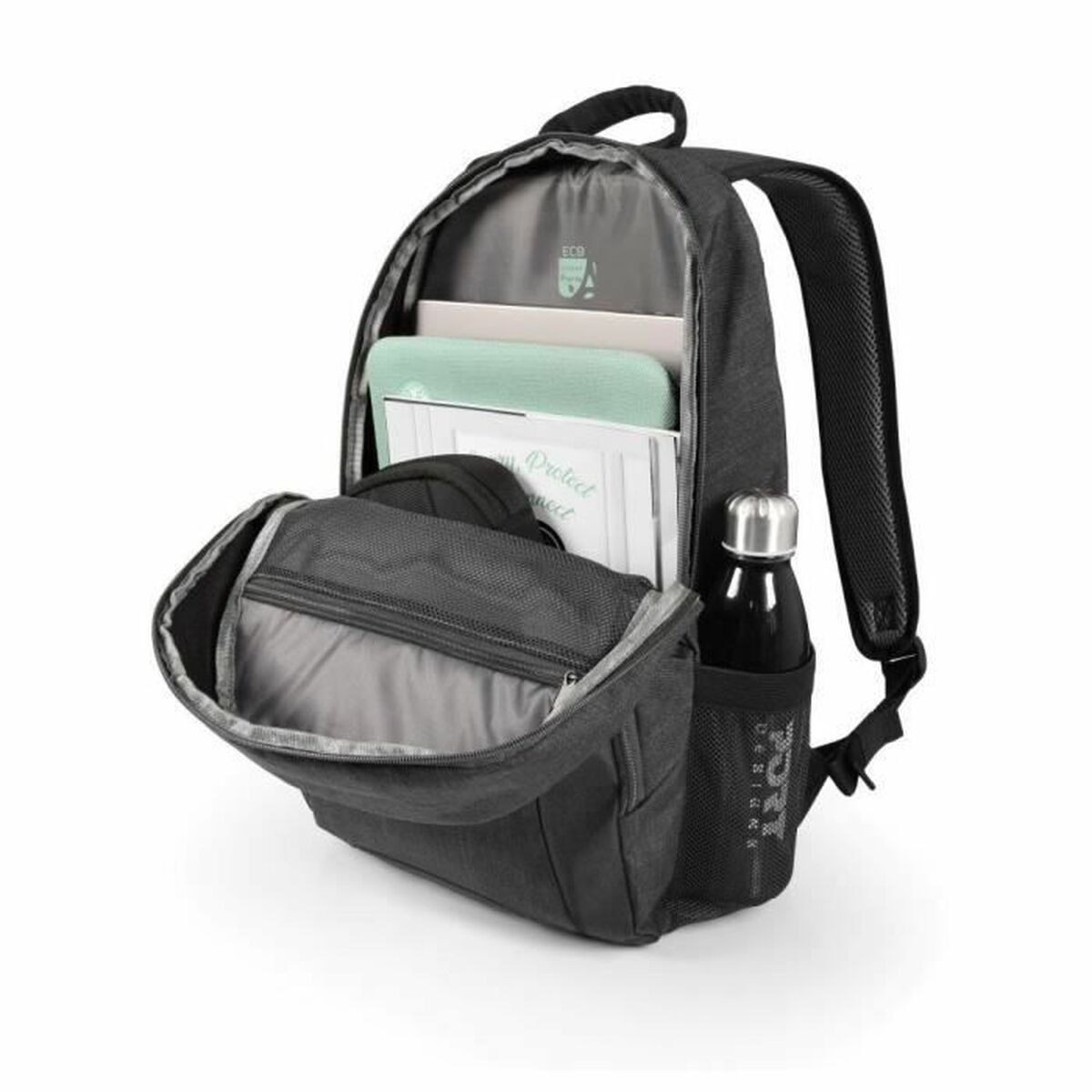 Mochila para Portátil Port Designs Houston Negro