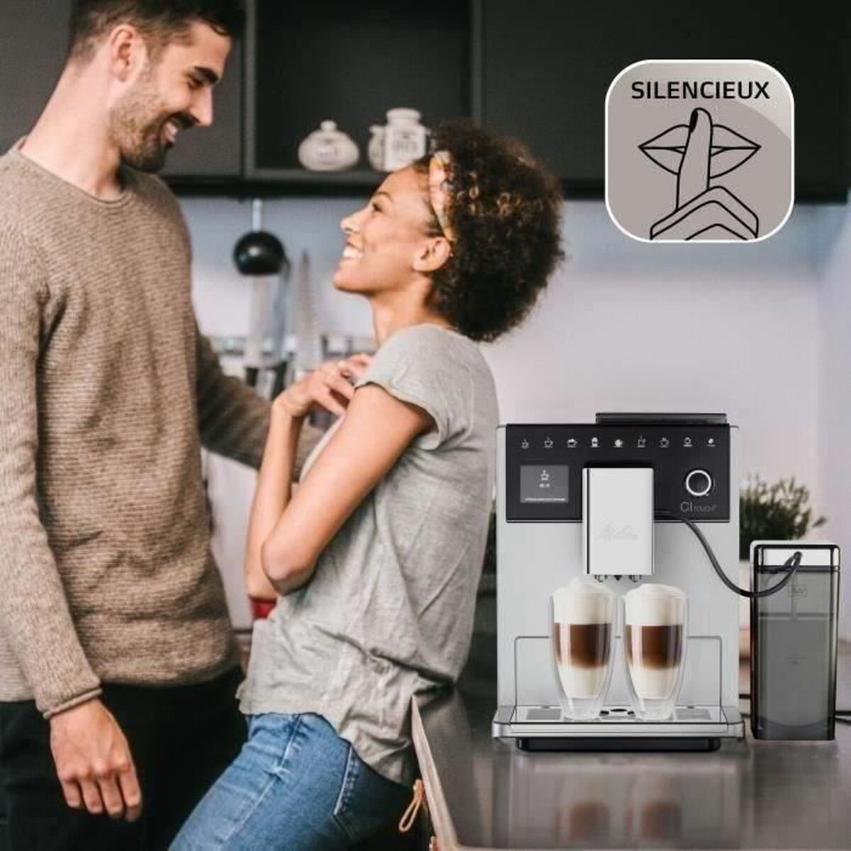 Cafetera Superautomática Melitta F630-111 Gris 1450 W 15 bar 1,8 L