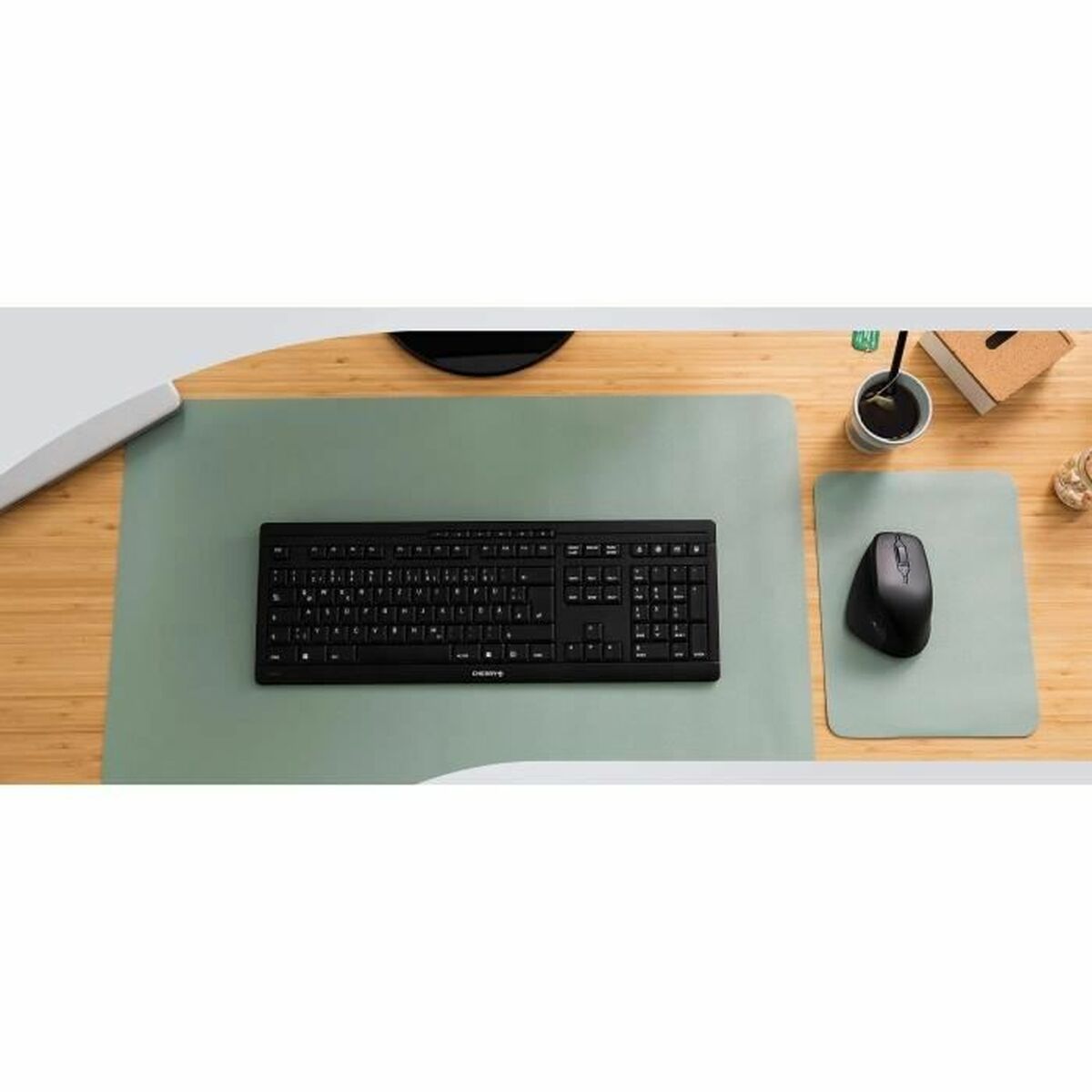 Teclado y Ratón Cherry JD-8550FR-2 Negro Francés Azerty Francés