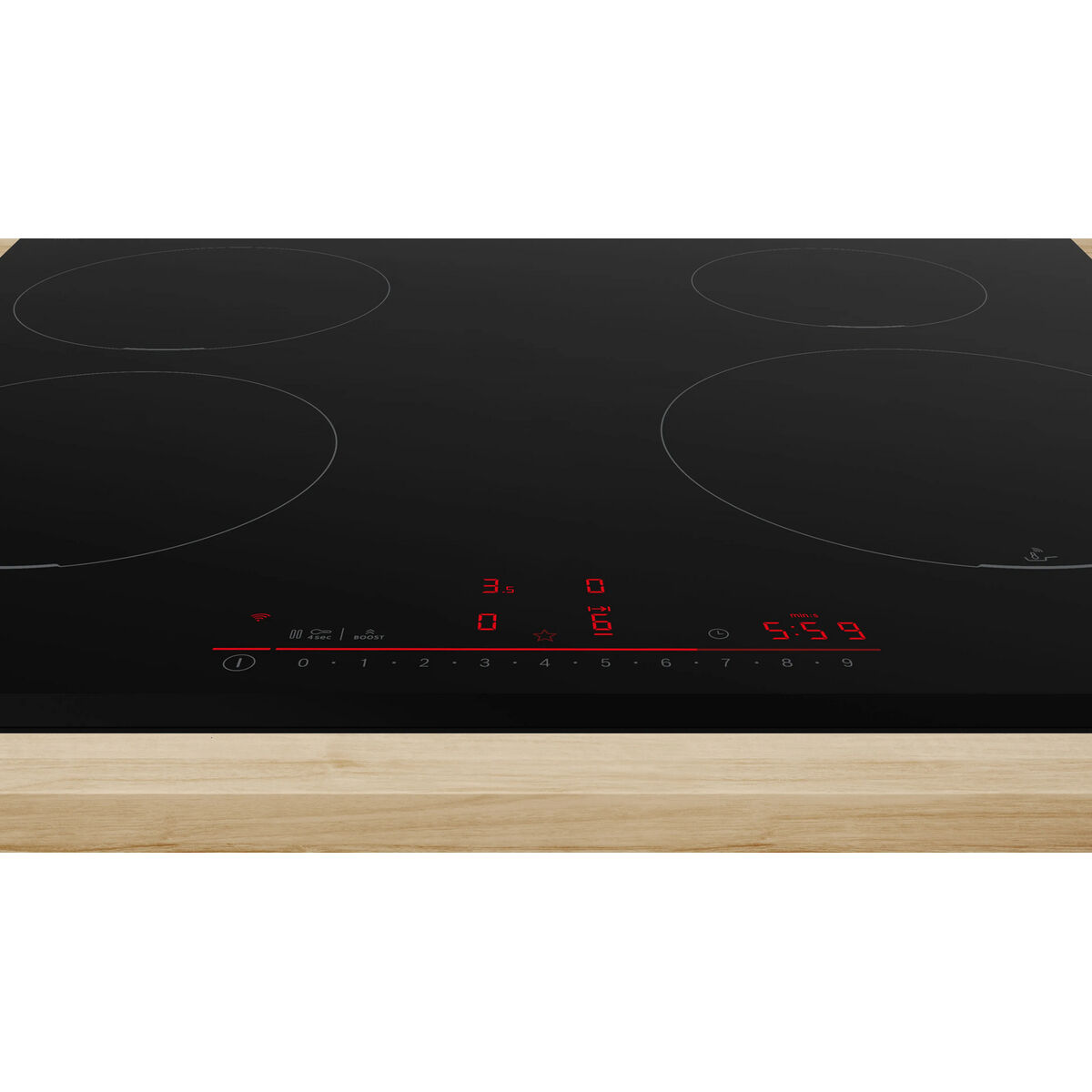 Placa de Inducción BOSCH PIE631HB1E 60 cm 2000 W