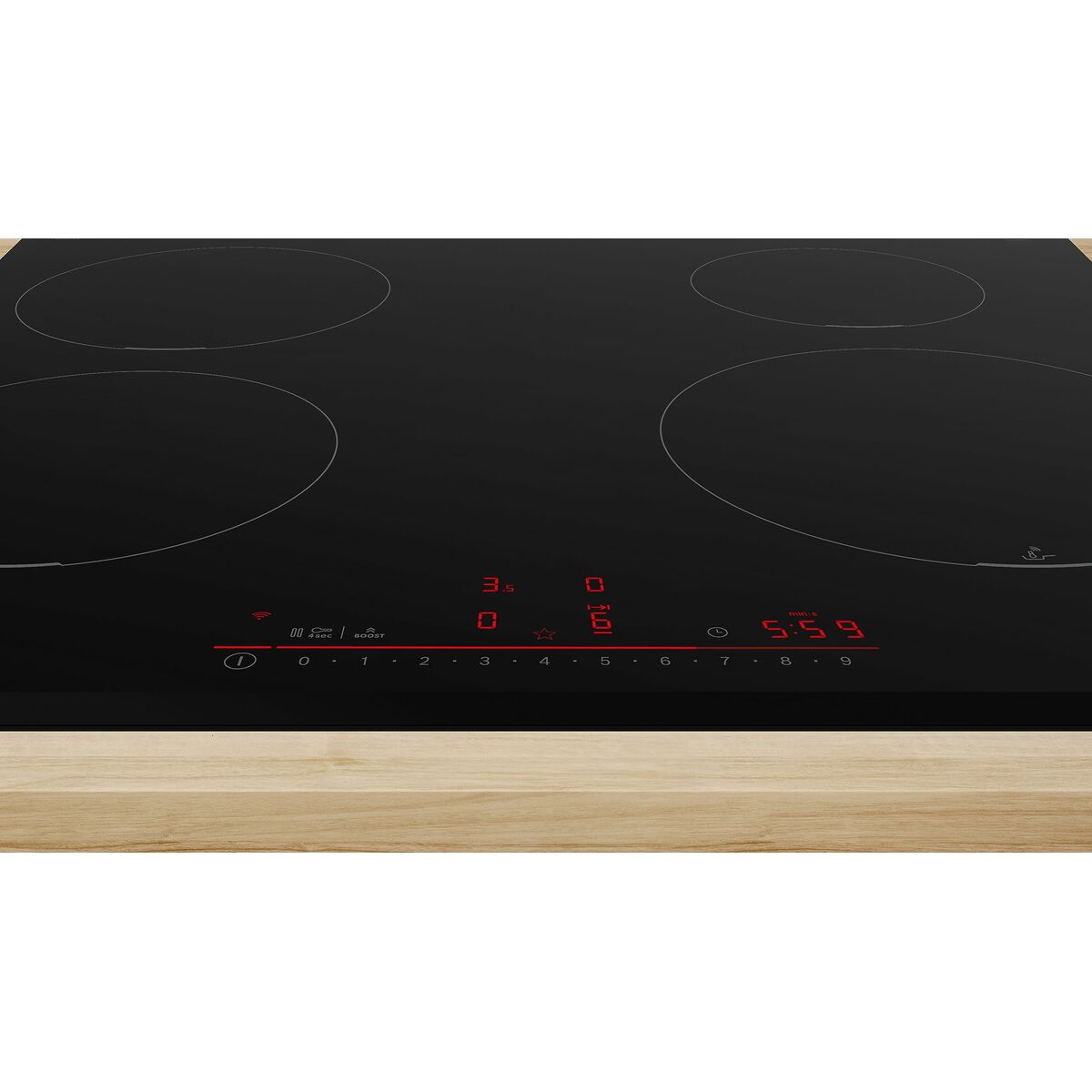 Placa de Inducción BOSCH PIE631HB1E 60 cm 2000 W