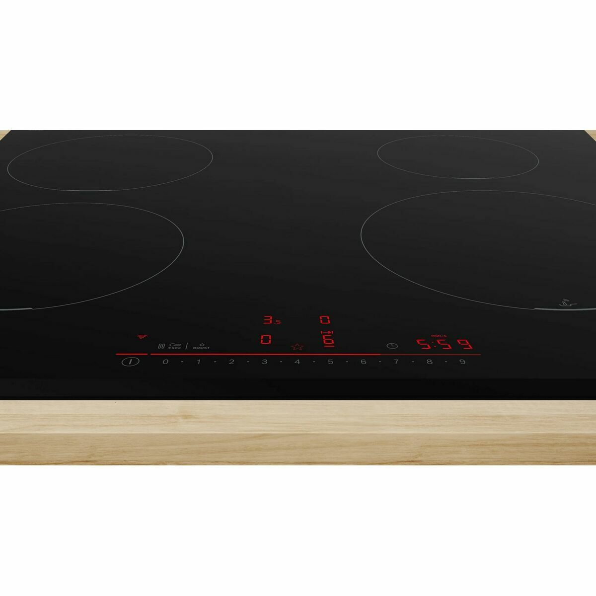 Placa de Inducción BOSCH PIE631HB1E 60 cm 2000 W