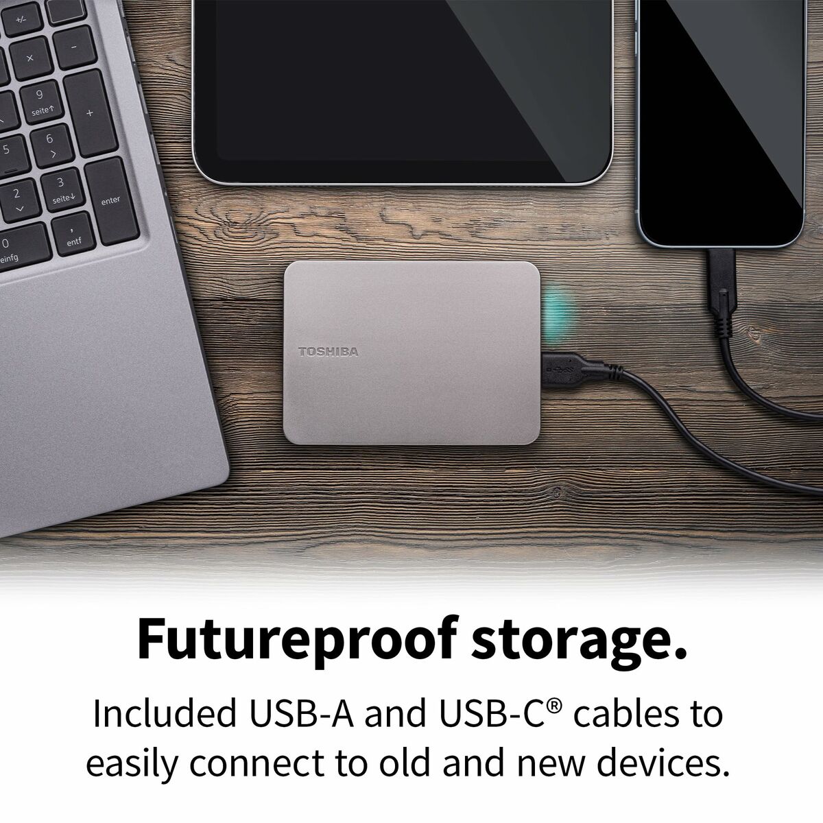 Disco Duro Externo Toshiba HDTX210ESCAA Gris Magnética